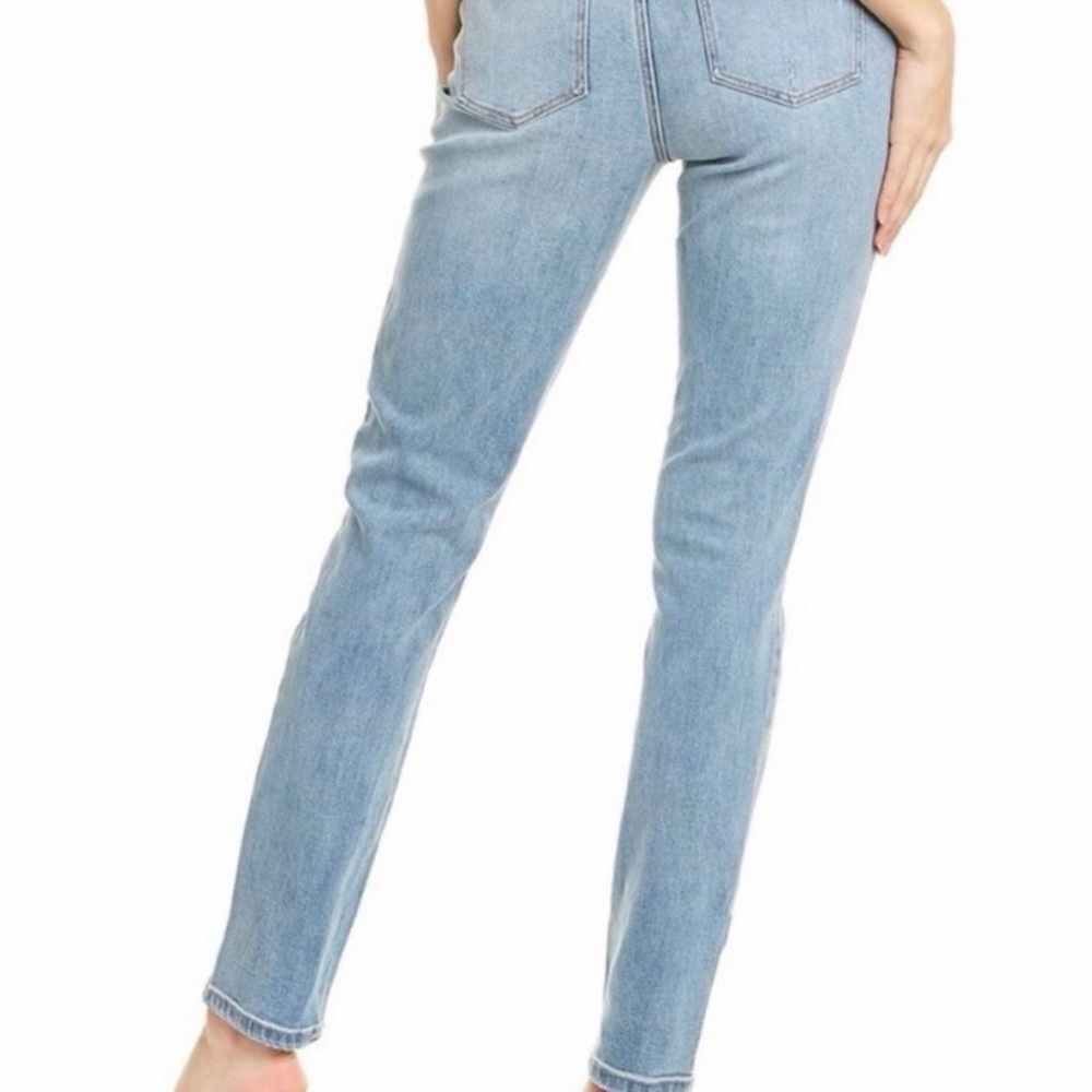 J. Mclaughlin Blue Patchwork Jeans. - image 7